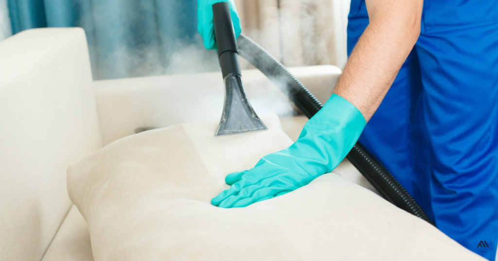 Sofa Cleaning Abu Dhabi professional services for fabric and leather sofas